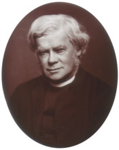 Reverend John Saul Howson, Dean of Chester, 1882. Howson (1816-1885) was a prominent biblical
