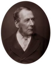 William Ballantine, Serjeant-at-Law, 1882. Ballantine (1812-1887) became a Serjeant-at-Law in 1856.