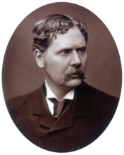 Marcus Stone, artist and Associate of the Royal Academy, 1882. A popular and influential Victorian