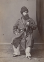 His Highness the Amir Shere Ali, c1878. Sher Ali Khan (1824-1879) succeeded to the throne of