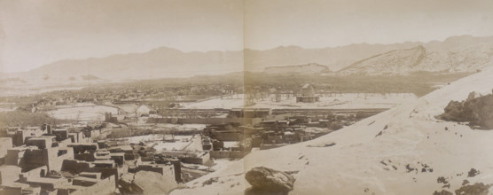 Old city of Kabul from Asmai, Afghanistan, c1880.