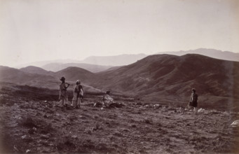 The 44th hill looking towards Jagdulluck, Afghanistan, 1879.