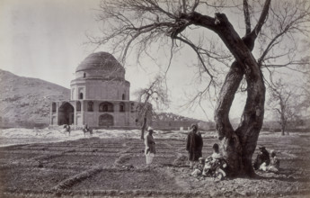 The tomb of Timur Shah, Kabul, Afghanistan, c1880. Timur was king of Afghanistan in the late