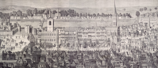 The procession of King Edward VI. from the Tower of London to Westminster, February 19, 1547,