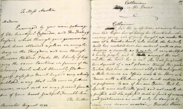 'Volume the Third' - notebook containing two early novels, "Evelyn" and "Catharine, or the Bower",