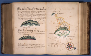 William Hack's atlas of the South Sea of America, c1682-c1700. William Hack's "Wagoner of the Great