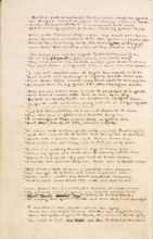 The Gondal Poems by Emily Brontë, 1844-1848. English novelist and poet Emily Jane Brontë