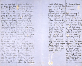 Hyde Park Gate News, family magazine produced by Virginia Woolf and Vanessa Bell, 1891-1892. Page