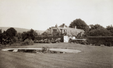 Monk's House, Rodmell, East Sussex, home of Virginia Woolf, c1940. British writers Virginia Woolf