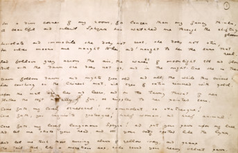 The Sphinx - a  poem by Oscar Wilde, c1883-1895. 'In a dim corner of my room, of or [?] longer than