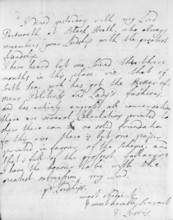 Letter commenting on South Sea mania, 1720. This letter of April 1720 from Erasmus Lewis to Robert