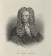 Sir Isaac Newton, 1700, (1834-1837). Newton (1642-c1726) was an English mathematician, physicist,