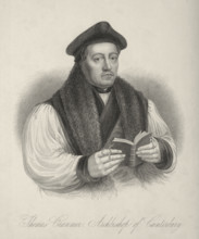 Thomas Cranmer Archbishop of Canterbury, c1530, (1834-1837).Thomas Cranmer (1489-1556) was the