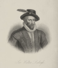 Sir Walter Raleigh, c1600, (1834-1837). Raleigh (c1552-1618) English gentleman, writer, poet,
