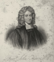Rev John Howe, late 17th century, (c1834-c1837). John Howe (1630-1705) was an English Puritan