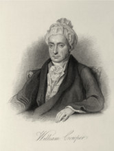 William Cowper, c1780-c1800, (1834-1837). Cowper (1731-1800) was one of the most widely read