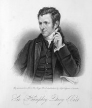 Sir Humphry Davy, c1800-c1829, (1834-1837). English chemist (1778-1829) who discovered several
