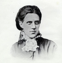 Anna Dostoyevskaya, c1866. Portrait of the Russian writer, philatelist, memoirist, stenographer,