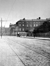 1, Merrion Square, Dublin, Ireland: the house where Oscar Wilde was born in 1854, (1906). From 'The