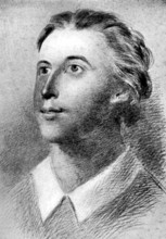Oscar Wilde as a lad (from a red chalk drawing), c1870-c1879. Portrait of Irish playwright and