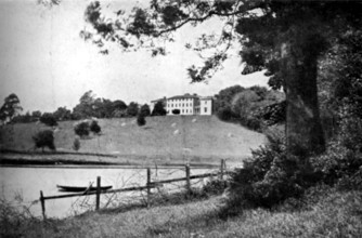 Portoria Royal School, Enniskillen, Ireland, where Oscar Wilde received his early education, 1906.