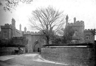 Reading Gaol, c1906. View of the Victorian prison in Reading, Berkshire, where Irish playwright and