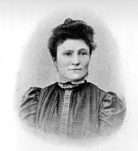 Madame Dupoirier of the Hotel D'Alsace, 1906. 'She was kind to Oscar Wilde during his last days'.