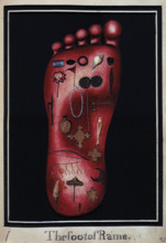 The foot of Rama, c1803-c1804. From a collection of 61 paintings illustrating the Adhyatama