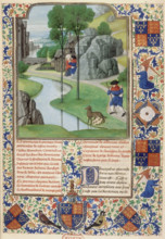 Romulus and Remus discovered on the riverbank, 1480. Romulus and Remus were the mythical founders