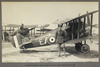 The eyes of the army, 1921. From India Office Official Record Of The Great War, 1921.