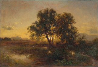 Early Evening Landscape, 1850-1870.