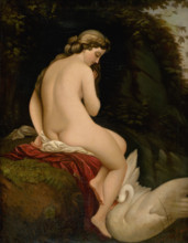 Leda and the Swan, 1862.