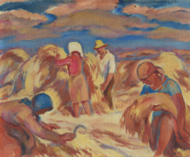 Harvesting, 1940-1945.