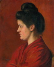 Woman's Head, 1901.