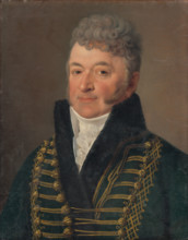 Portrait of a Man with a White Collar, around 1830-1840.