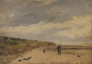 On the Coast, 1870-1890. Probably by Antonín Chittussi.