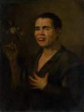 Boy with orange blossom, c1625-1650.