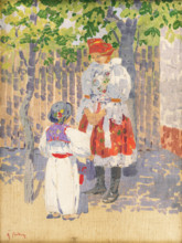 By the Fence, 1915-1925.