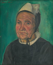 Head of a Breton Woman, 1930-1935.