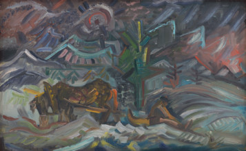 Resting Farmers, 1940-1944.