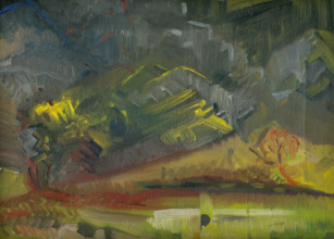 Evening Landscape, 1935-1940.
