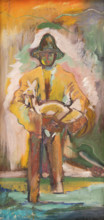 Man Carrying a Deer, 1930-1935.