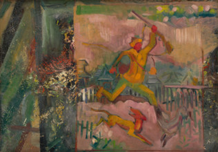 Running Hunter with a Rifle, 1935.