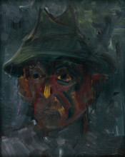 The head of a Man in a Hat, 1940-1944.