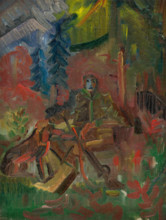 Resting Huntsman, 1935-1940.