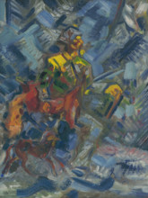Hunter in a Blue Forest, 1940.