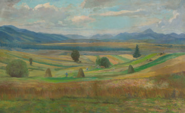 Landscape at Liptov, 1954.