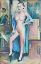 Study of female nude, c1939.