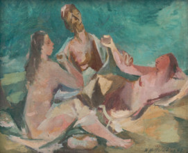 Lot and his daughters, 1942.