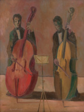 Bassists, 1945.